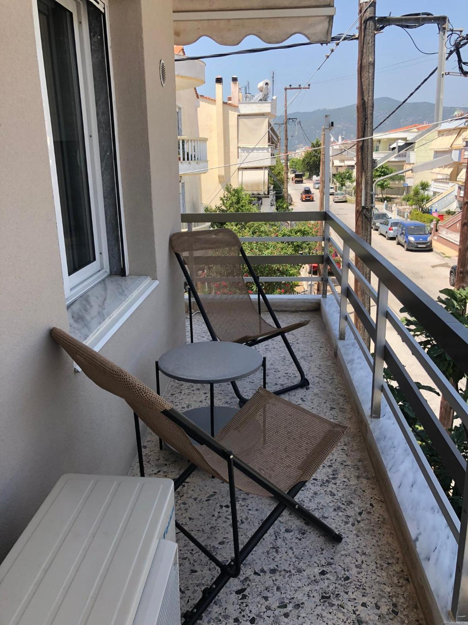 Mz Apartment Néa Péramos Dış mekan fotoğraf